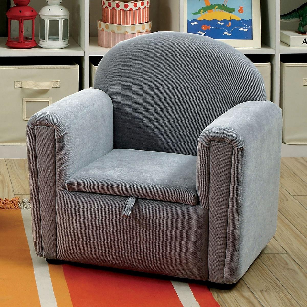  Furniture of America Kids Seating Chairs CM6005GY IMAGE 2