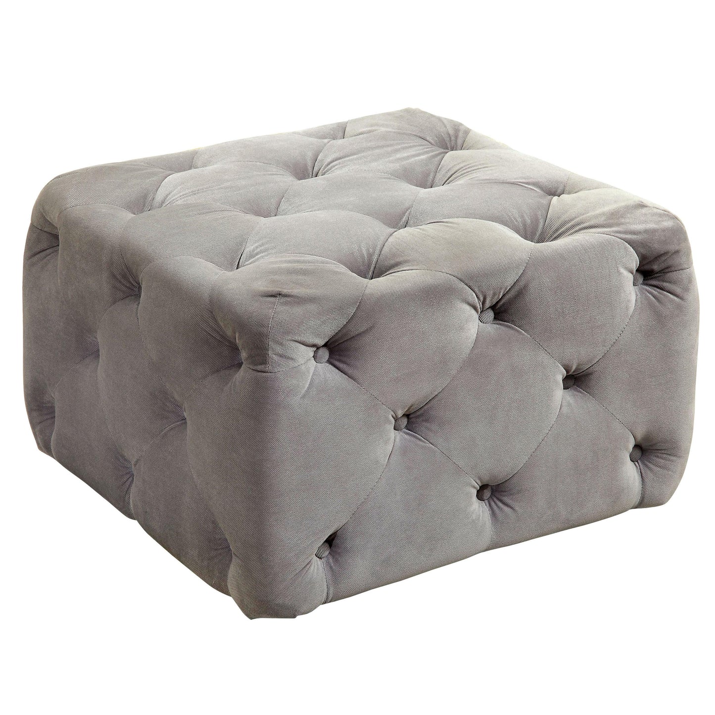  Furniture of America Kids Seating Ottomans CM-BN6290GY IMAGE 1