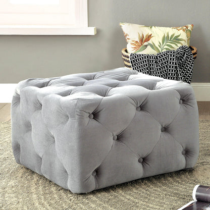  Furniture of America Kids Seating Ottomans CM-BN6290GY IMAGE 2