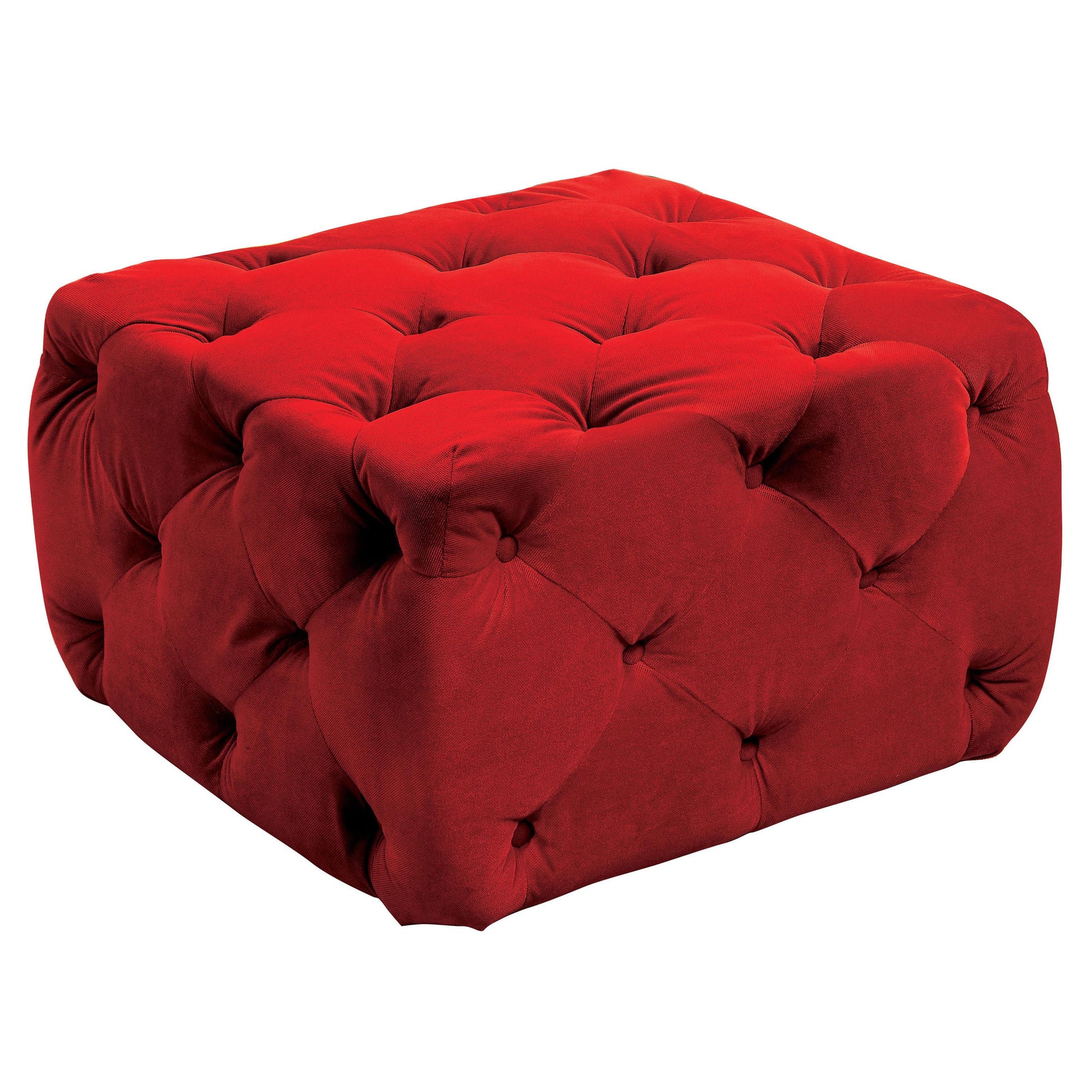  Furniture of America Kids Seating Ottomans CM-BN6290RD IMAGE 1