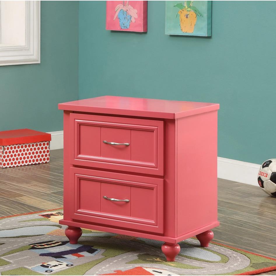  Furniture of America Lacey 2-Drawer Kids Nightstand CM7322PK-N IMAGE 3