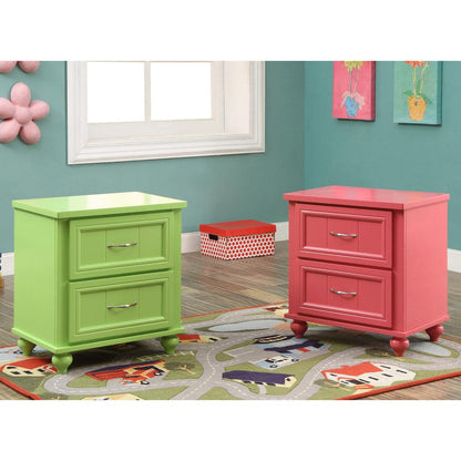  Furniture of America Lacey 2-Drawer Kids Nightstand CM7322PK-N IMAGE 5