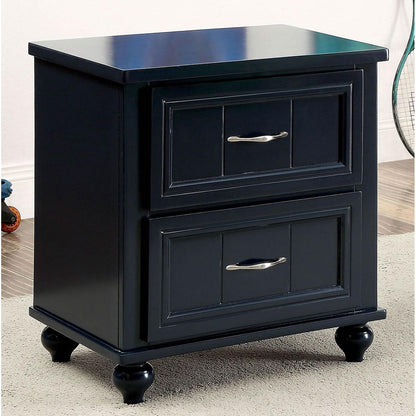  Furniture of America Lacey 2-Drawer Kids Nightstand CM7322BL-N IMAGE 2