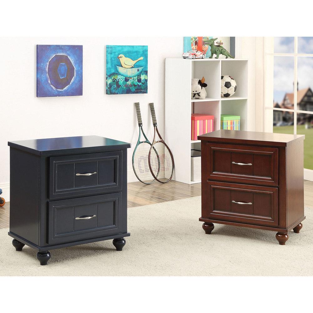  Furniture of America Lacey 2-Drawer Kids Nightstand CM7322BL-N IMAGE 5