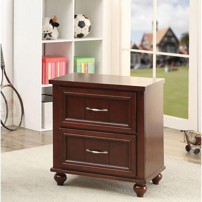  Furniture of America Lacey 2-Drawer Kids Nightstand CM7322EX-N IMAGE 3