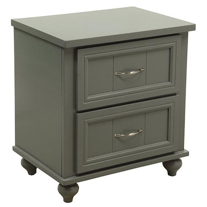  Furniture of America Lacey 2-Drawer Kids Nightstand CM7322GY-N IMAGE 1