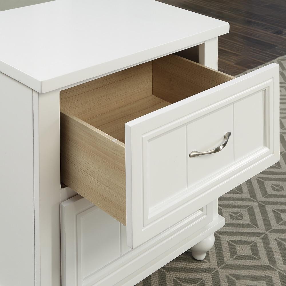  Furniture of America Lacey 2-Drawer Kids Nightstand CM7322WH-N IMAGE 4
