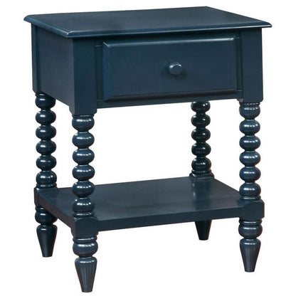 Furniture of America Lindsay 1-Drawer Kids Nightstand CM-AC323BL IMAGE 1