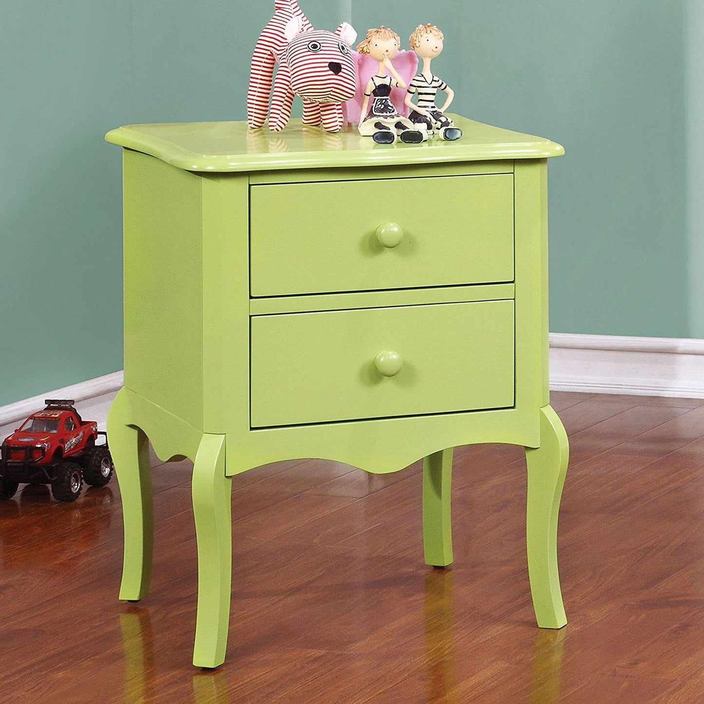  Furniture of America Lexie 2-Drawer Kids Nightstand CM-AC325AG IMAGE 2