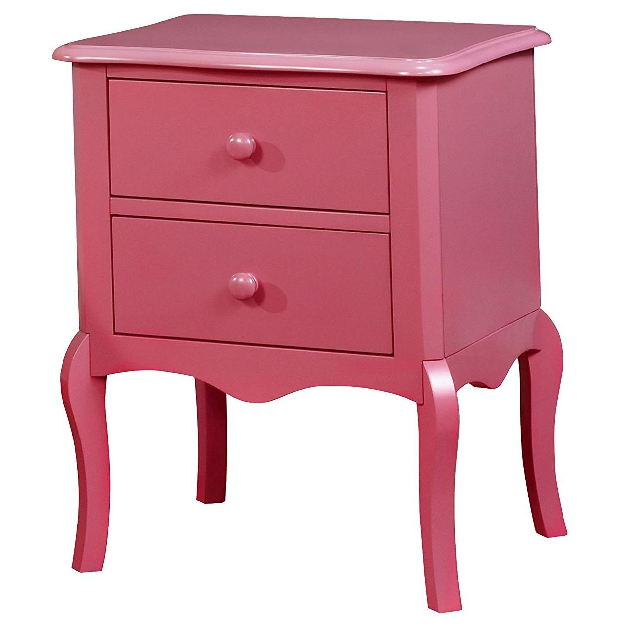  Furniture of America Lexie 2-Drawer Kids Nightstand CM-AC325PK IMAGE 1