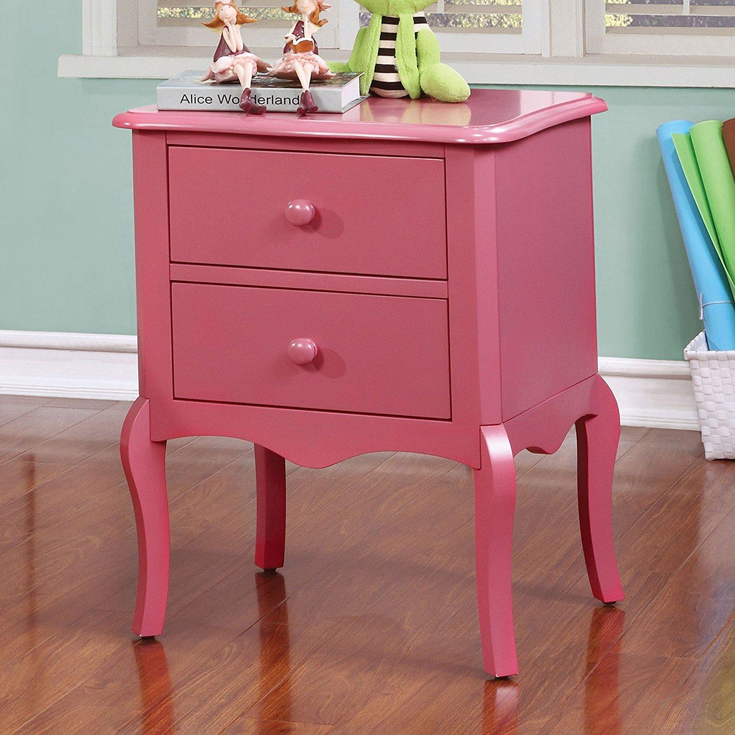  Furniture of America Lexie 2-Drawer Kids Nightstand CM-AC325PK IMAGE 2