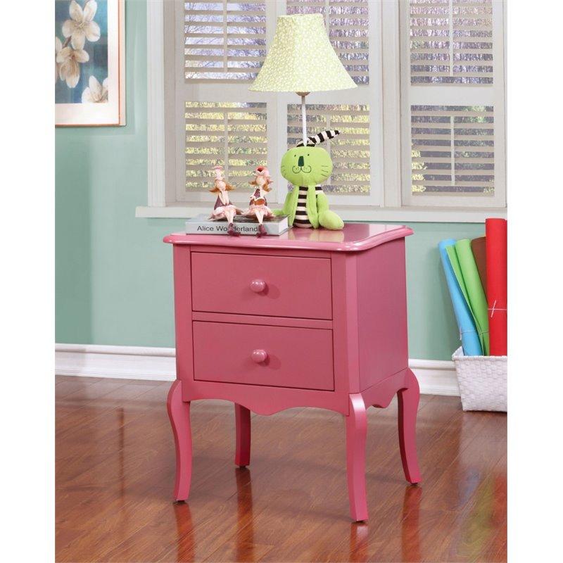  Furniture of America Lexie 2-Drawer Kids Nightstand CM-AC325PK IMAGE 3