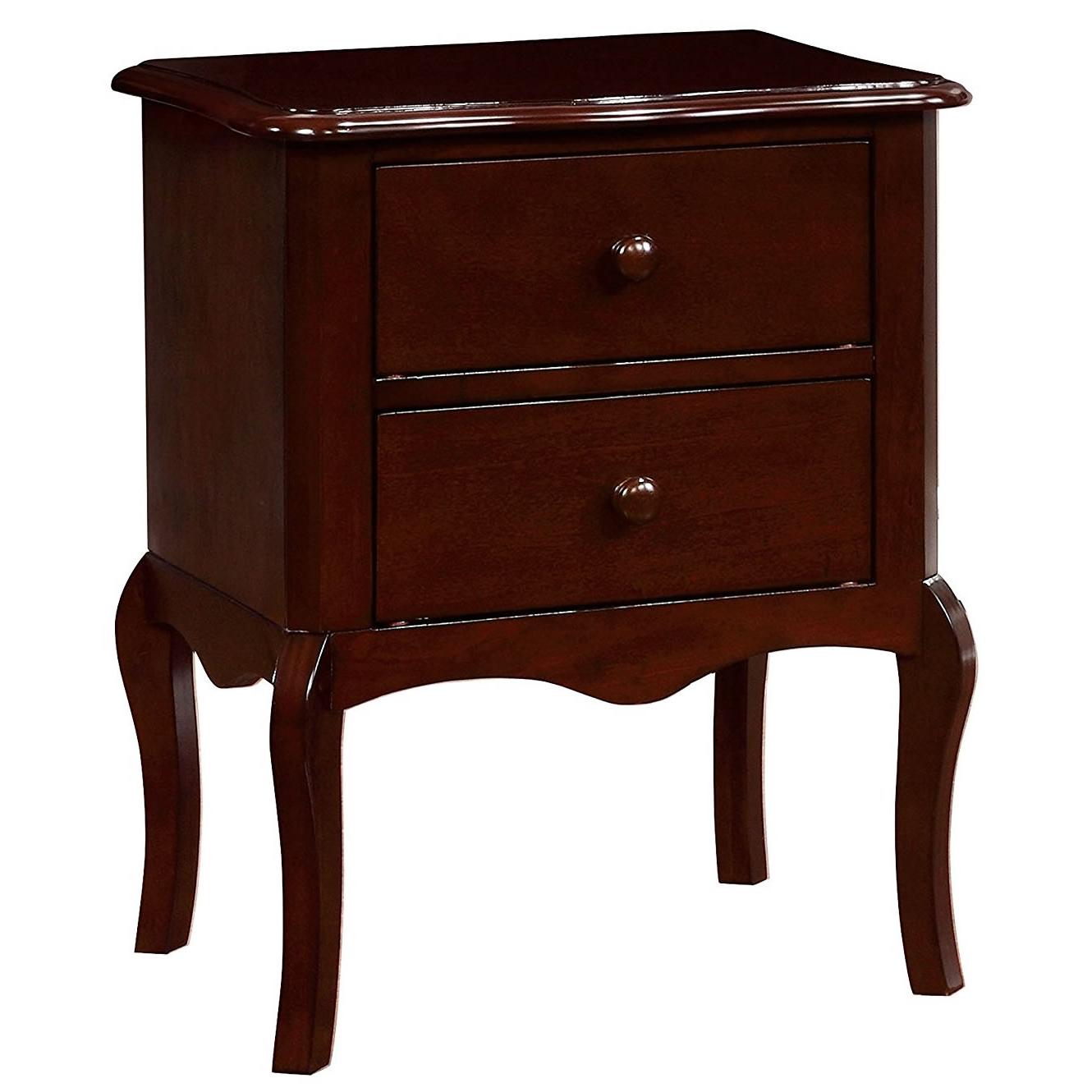  Furniture of America Lexie 2-Drawer Kids Nightstand CM-AC325EX IMAGE 1