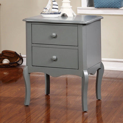 Furniture of America Lexie 2-Drawer Kids Nightstand CM-AC325GY IMAGE 3