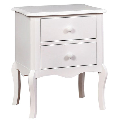  Furniture of America Lexie 2-Drawer Kids Nightstand CM-AC325WH IMAGE 1