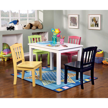  Furniture of America Kids Seating Table Sets CM3080T-5PK-3A IMAGE 1