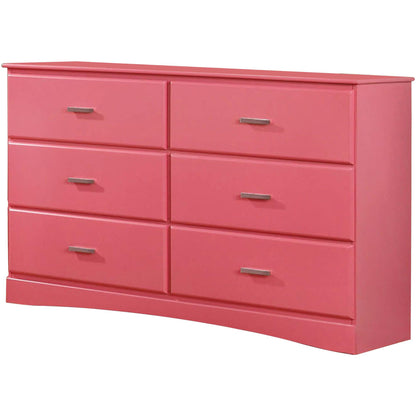  Furniture of America Prismo 6-Drawer Kids Dresser CM7941PK-D IMAGE 1