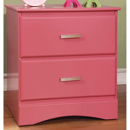  Furniture of America Prismo 2-Drawer Kids Nightstand CM7941PK-N IMAGE 1