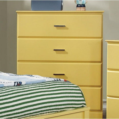  Furniture of America Prismo 4-Drawer Kids Chest CM7941YW-C IMAGE 2