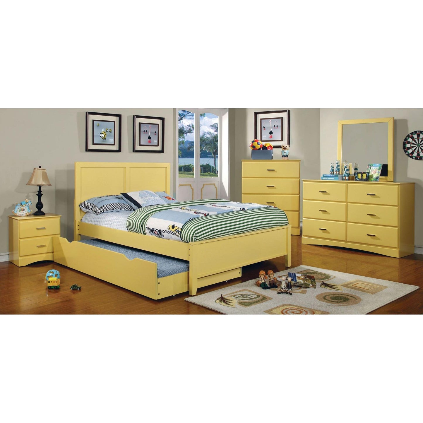  Furniture of America Prismo 6-Drawer Kids Dresser CM7941YW-D IMAGE 4