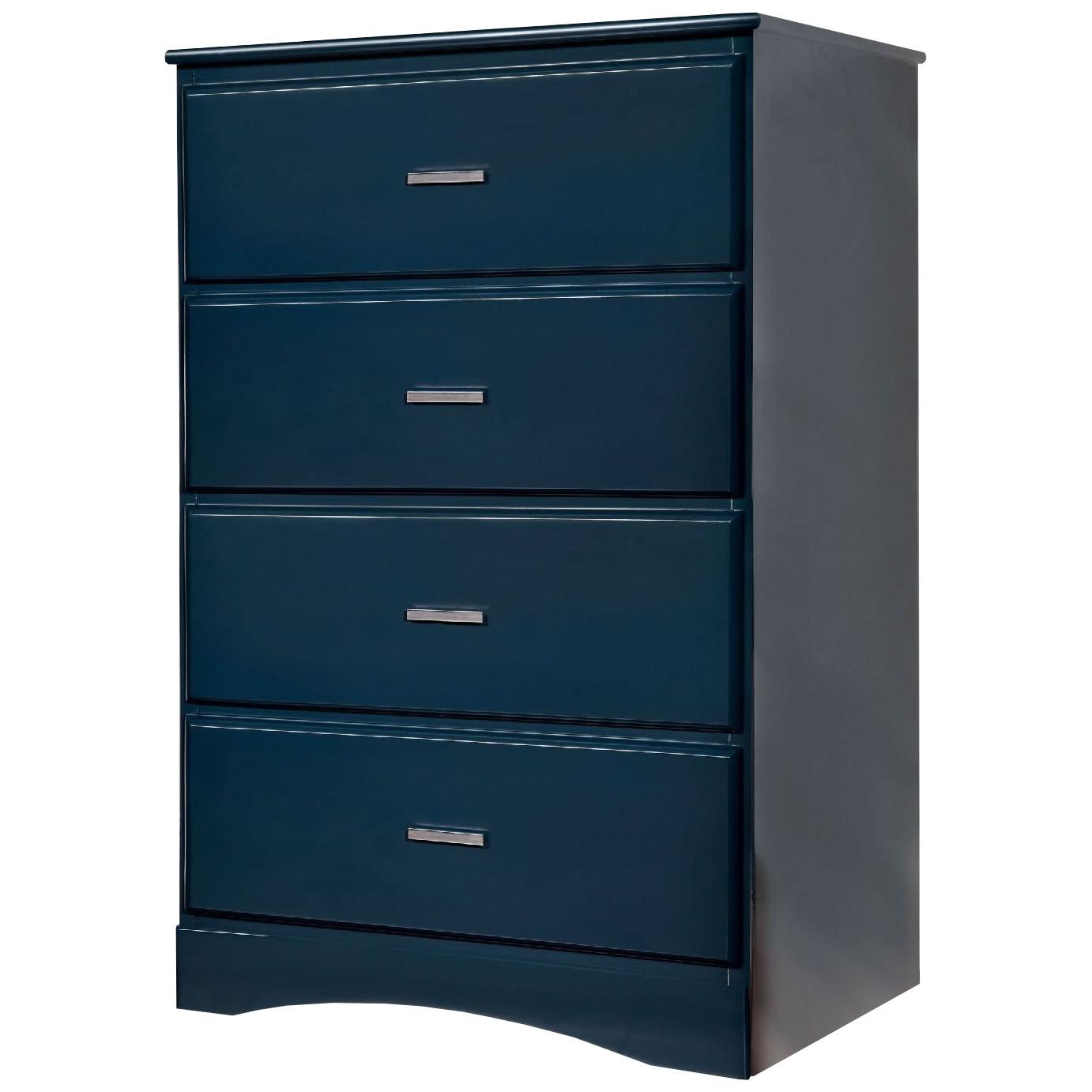  Furniture of America Prismo 4-Drawer Kids Chest CM7941BL-C IMAGE 1