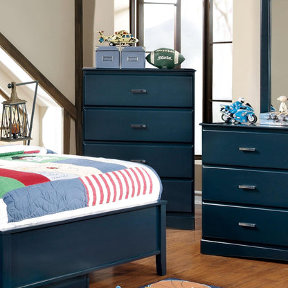 Furniture of America Prismo 4-Drawer Kids Chest CM7941BL-C IMAGE 3