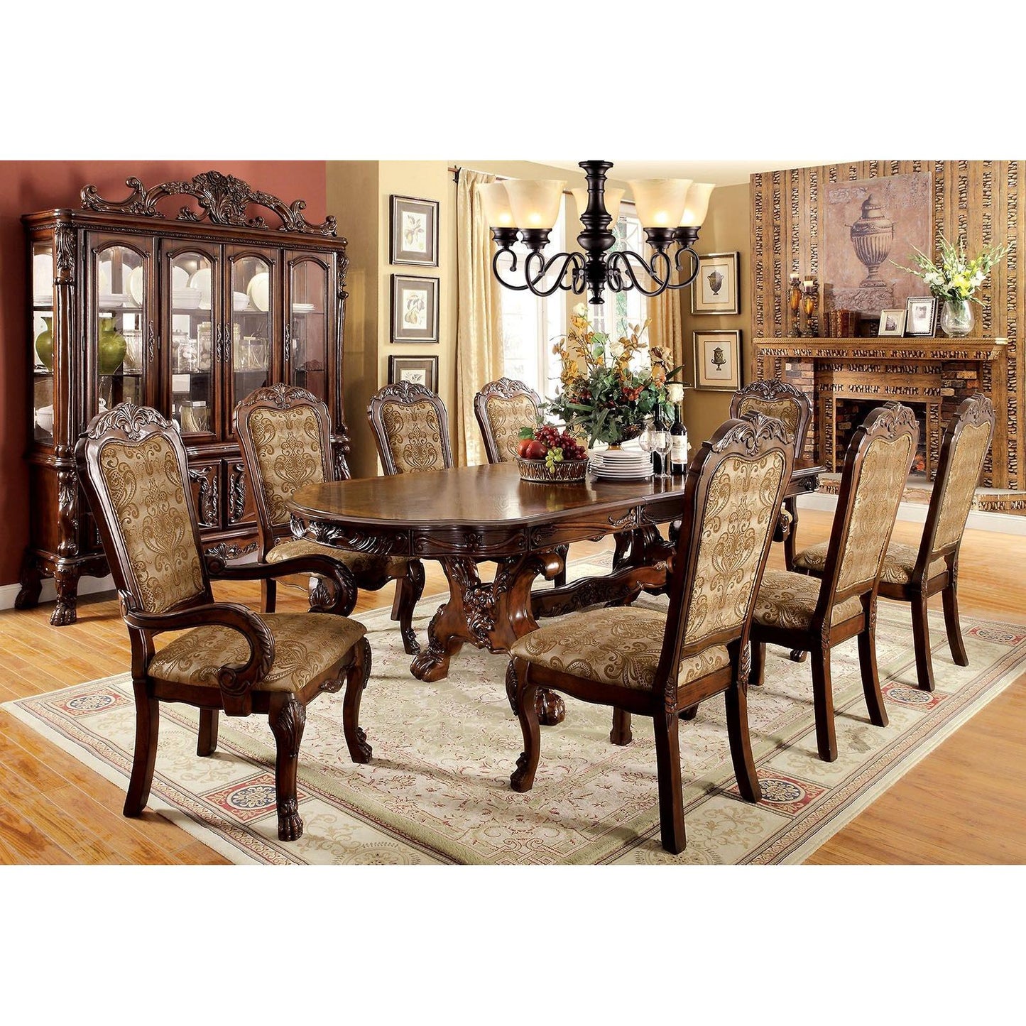  Furniture of America Medieve CM3557CH-AC-2PK Arm Chair IMAGE 3