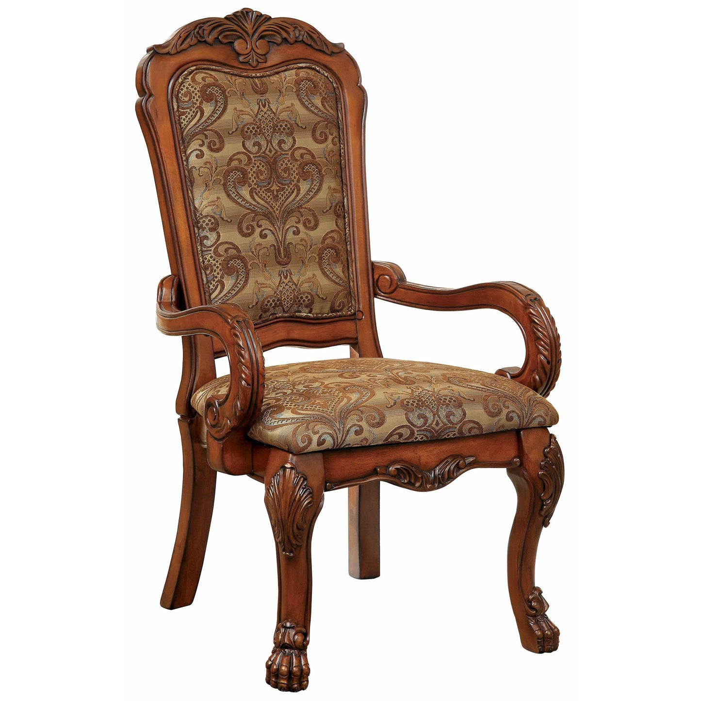  Furniture of America Medieve Arm Chair CM3557AC-2PK IMAGE 1