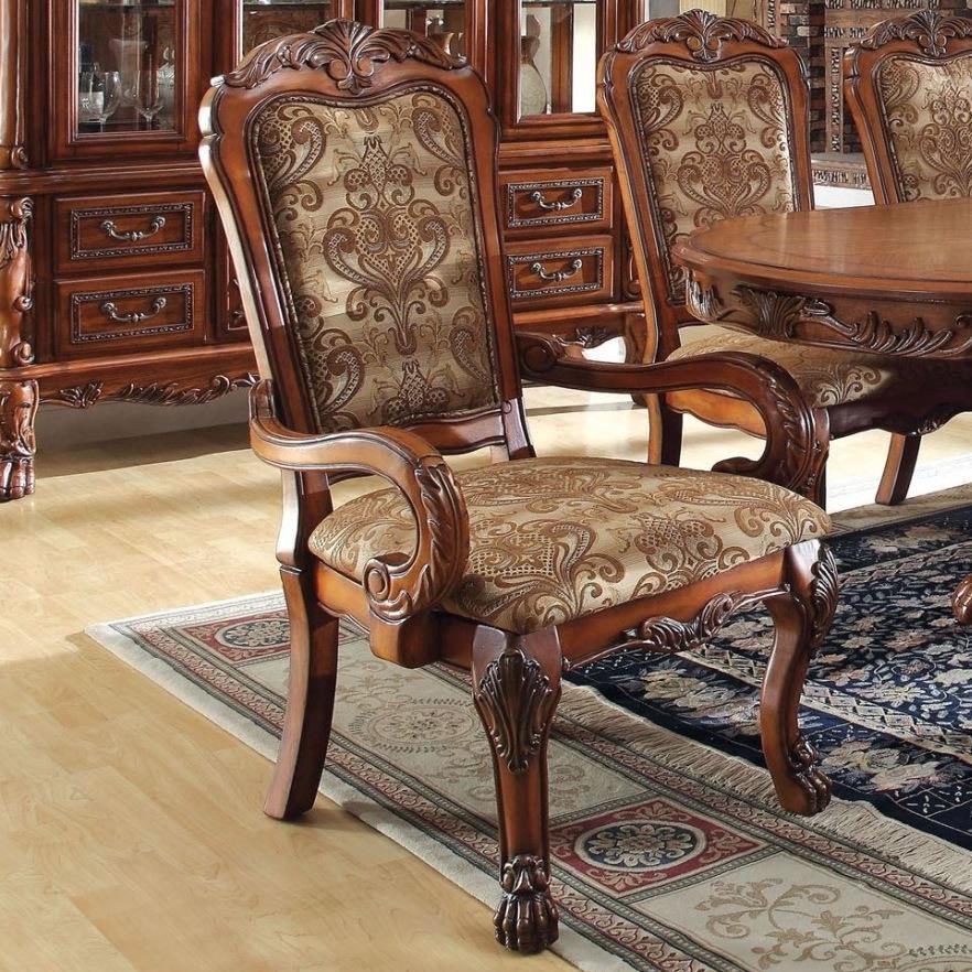  Furniture of America Medieve Arm Chair CM3557AC-2PK IMAGE 2