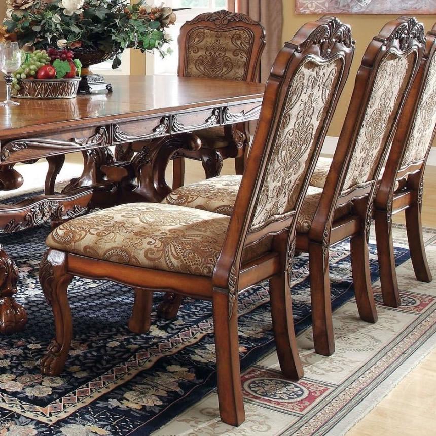  Furniture of America Medieve Dining Chair CM3557SC-2PK IMAGE 3