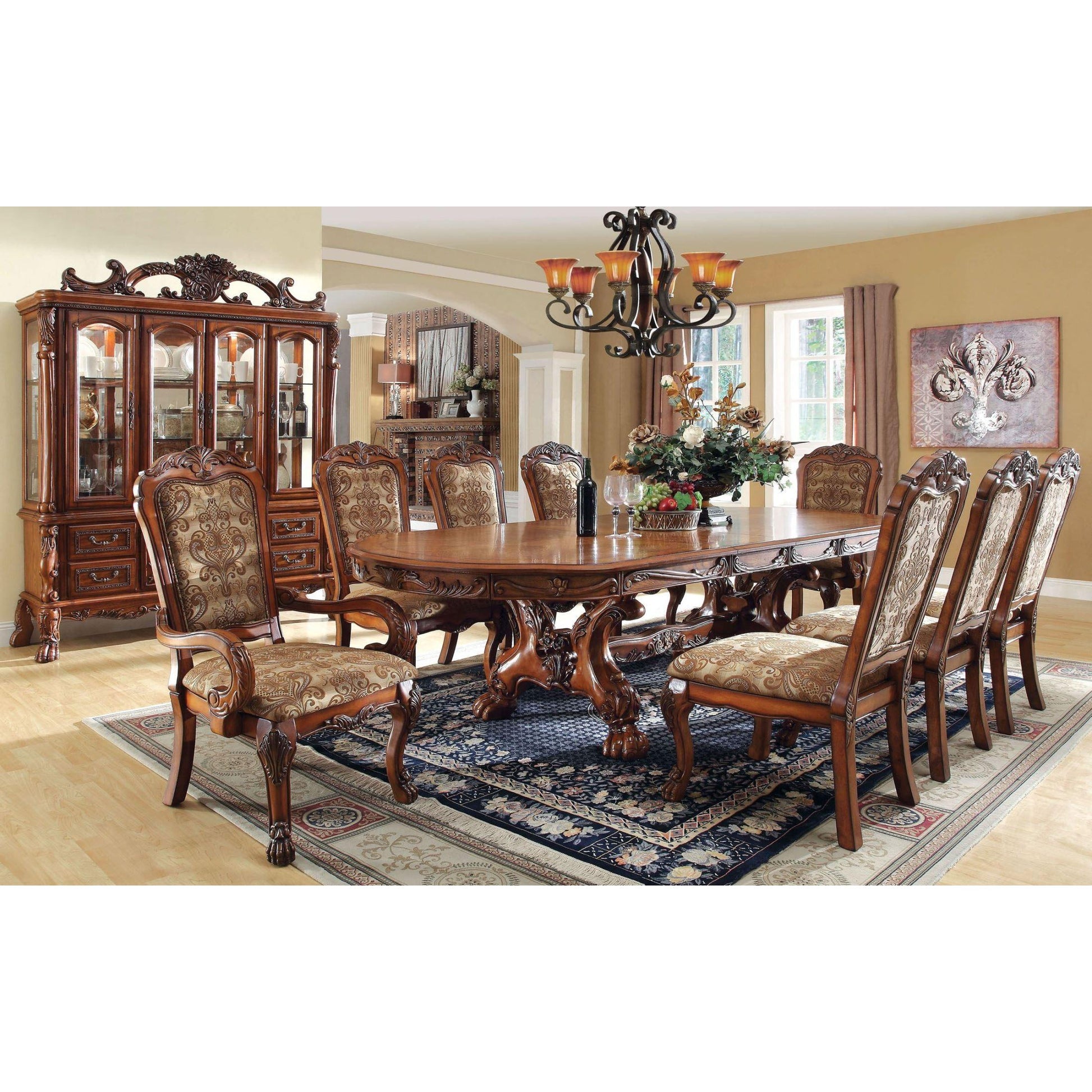  Furniture of America Medieve Dining Chair CM3557SC-2PK IMAGE 7
