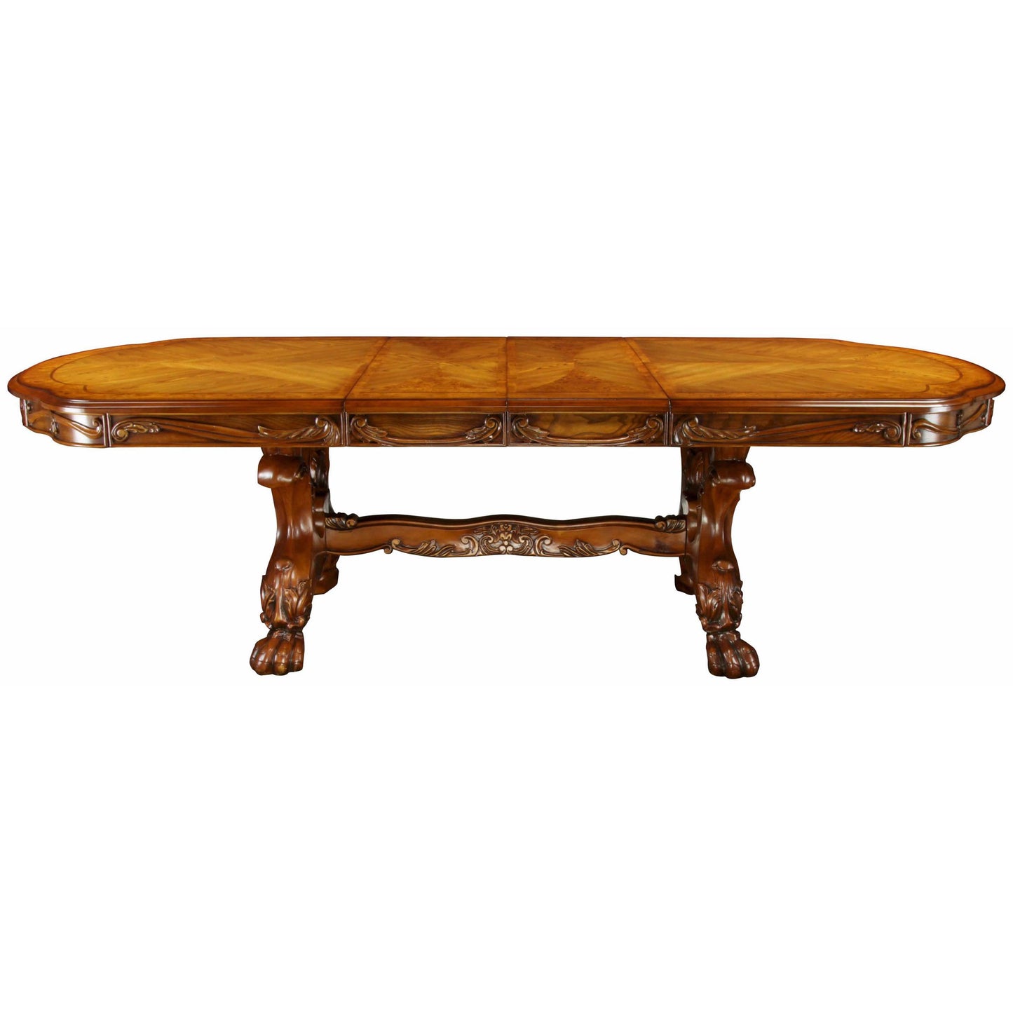  Furniture of America Medieve Dining Table with Trestle Base CM3557T-TABLE IMAGE 5