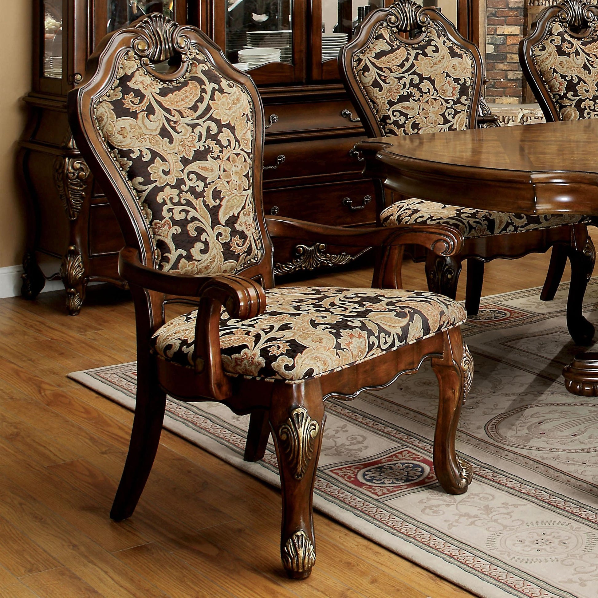  Furniture of America Vicente Arm Chair CM3243AC-2PK IMAGE 2