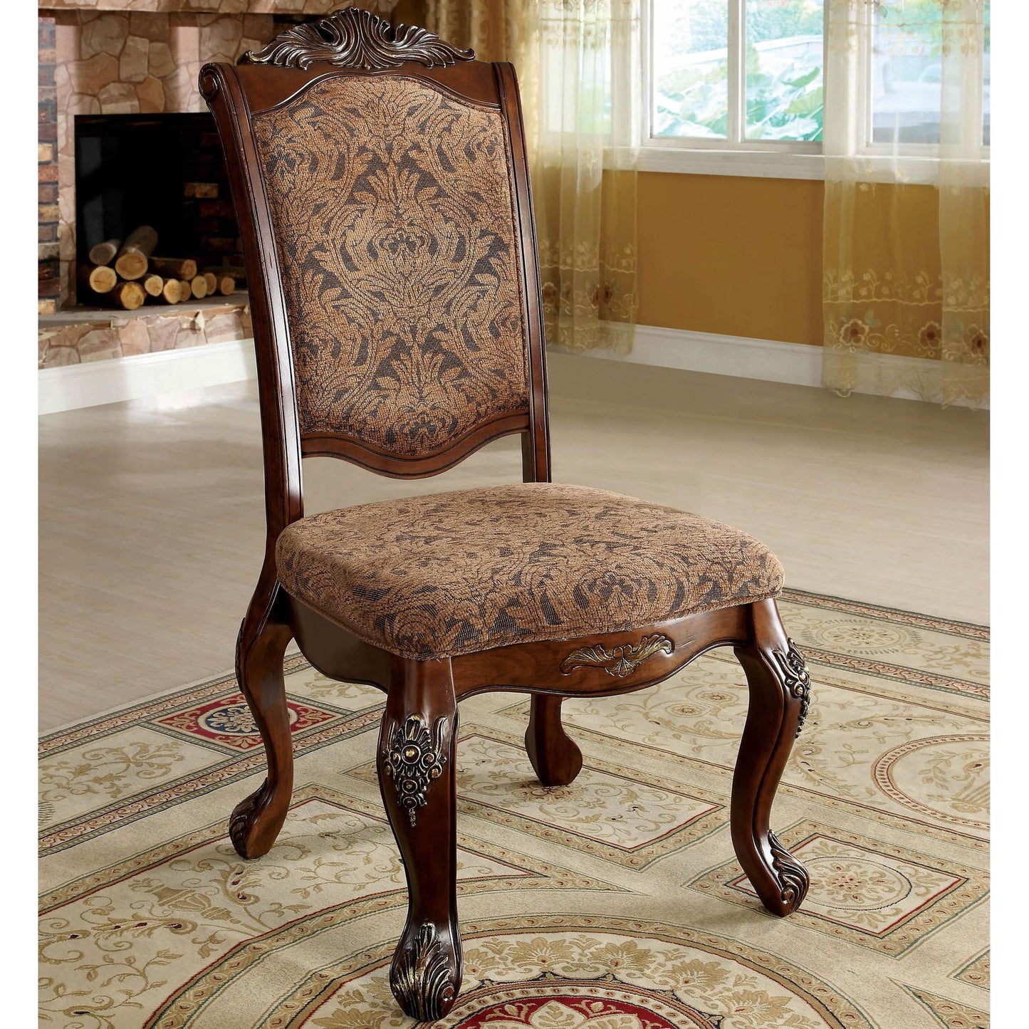  Furniture of America Cromwell Dining Chair CM3103SC-2PK IMAGE 1