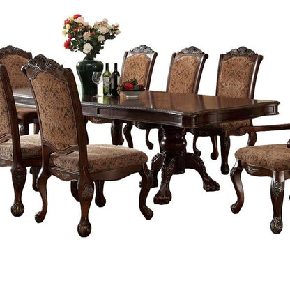  Furniture of America Cromwell Dining Table with Pedestal Base CM3103T-TABLE IMAGE 2