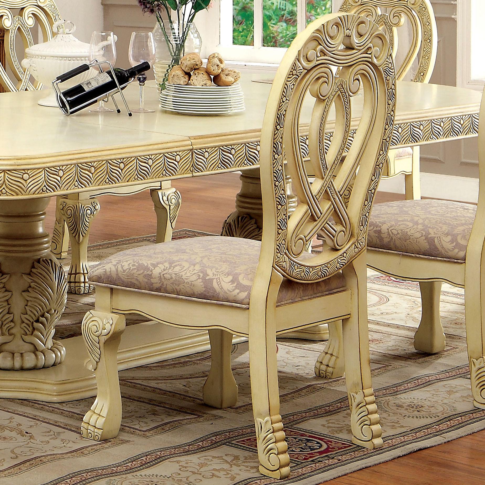 Furniture of America Wyndmere 2-Piece Side Chair Set - Thumbnail 5