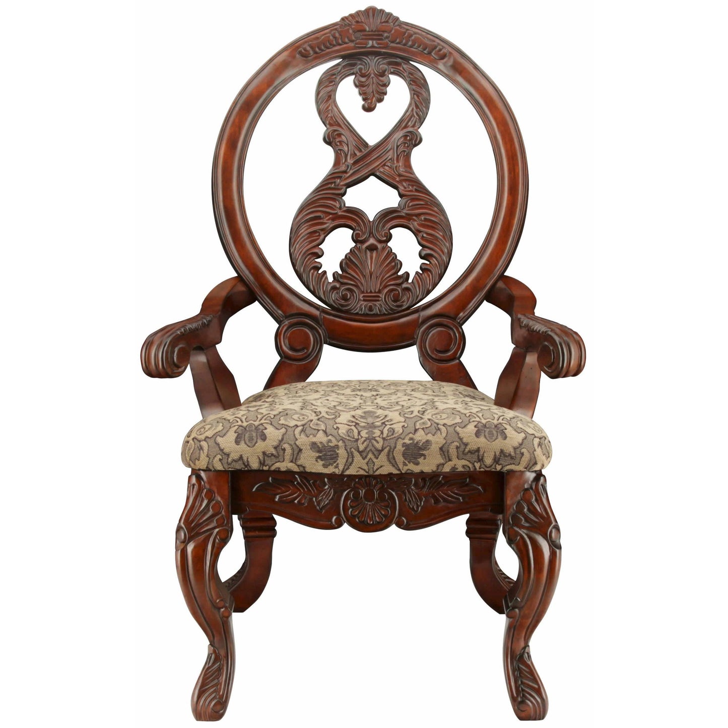  Furniture of America Tuscany II Arm Chair CM3845CH-AC-2PK IMAGE 2