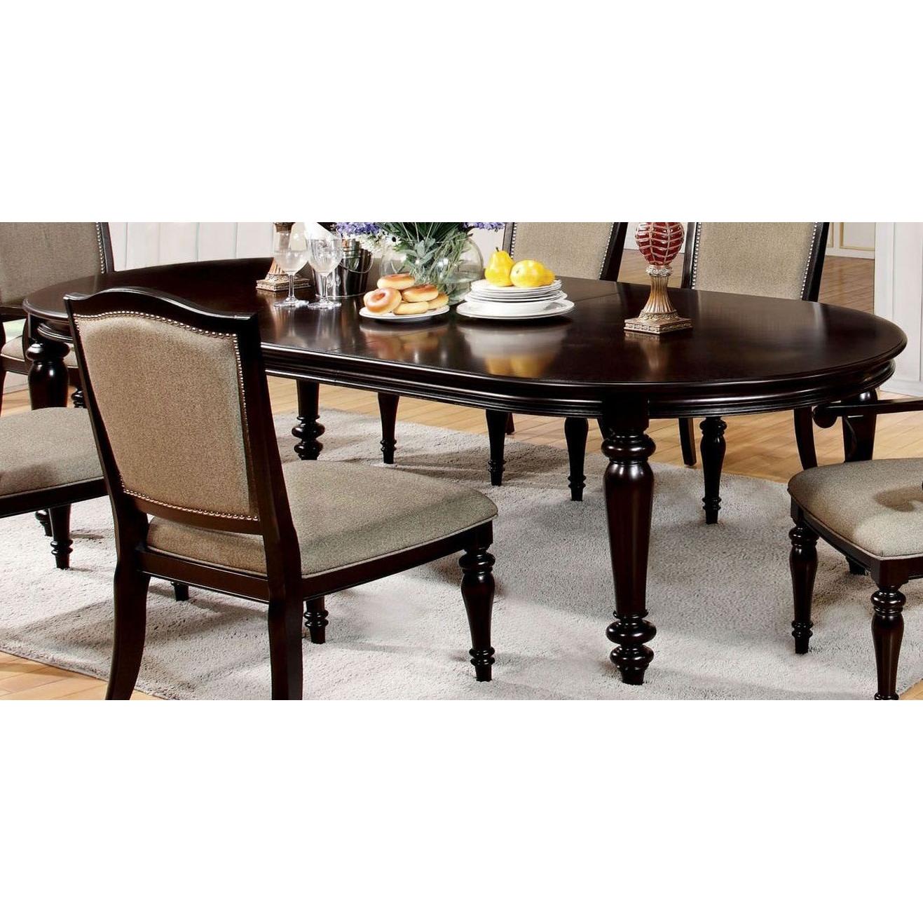  Furniture of America Harrington Dining Table CM3970T IMAGE 1