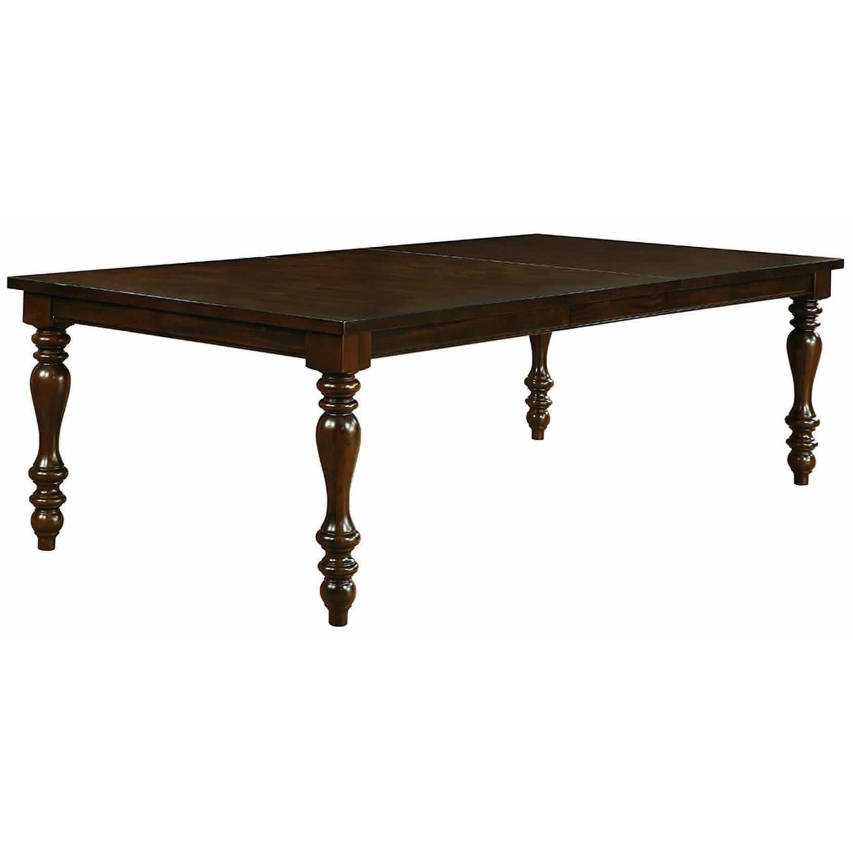  Furniture of America Hurdsfield Dining Table CM3133T IMAGE 2