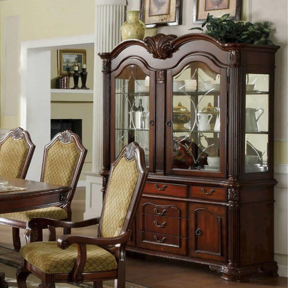  Furniture of America Napa Valley 2 pc China Cabinet CM3005HB IMAGE 1