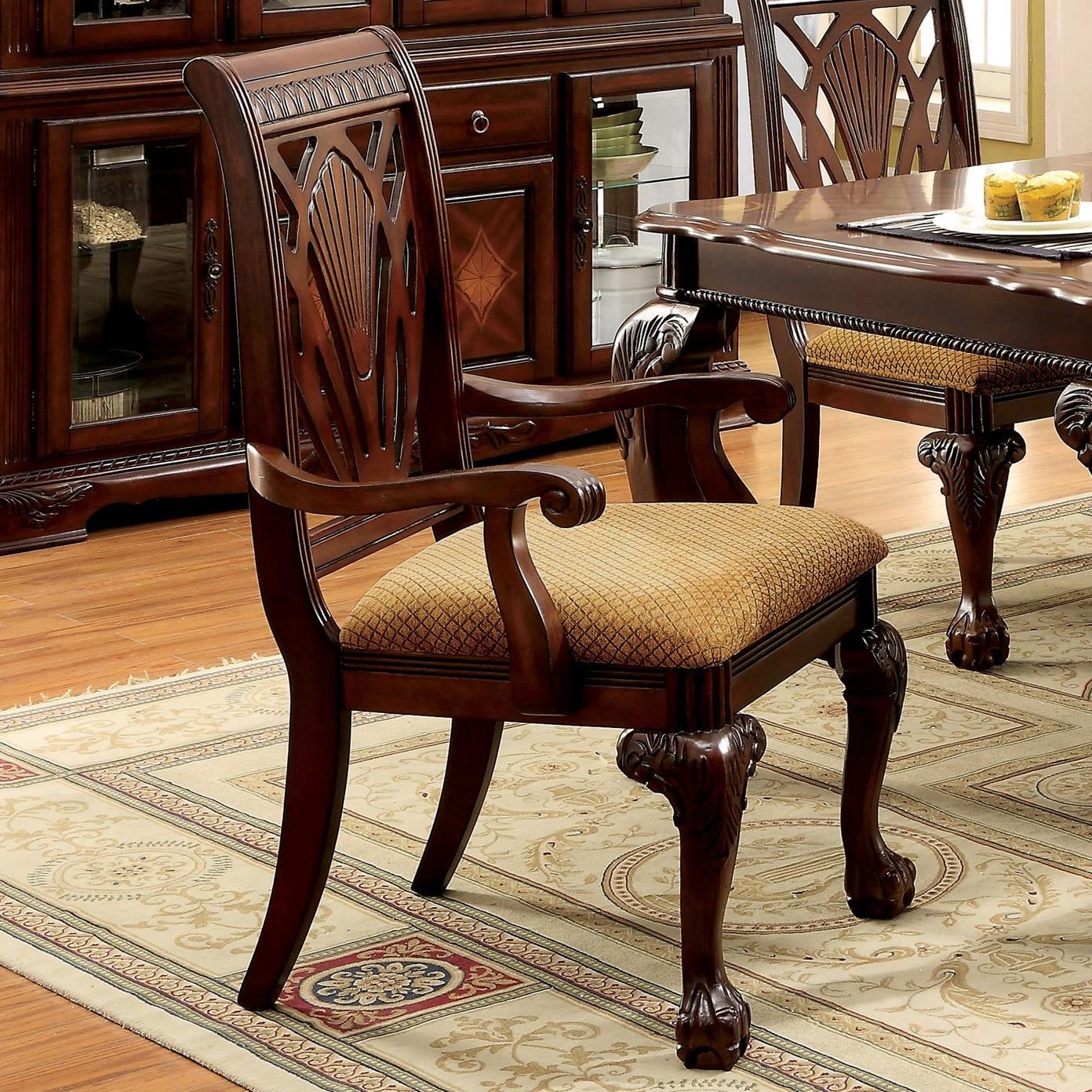  Furniture of America Petersburg I Arm Chair CM3185AC-2PK IMAGE 2