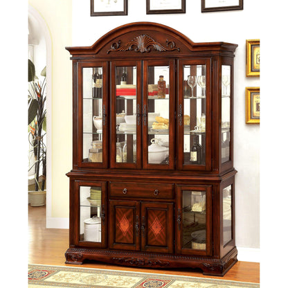  Furniture of America Peterburg I 2 pc China Cabinet CM3185HB IMAGE 2