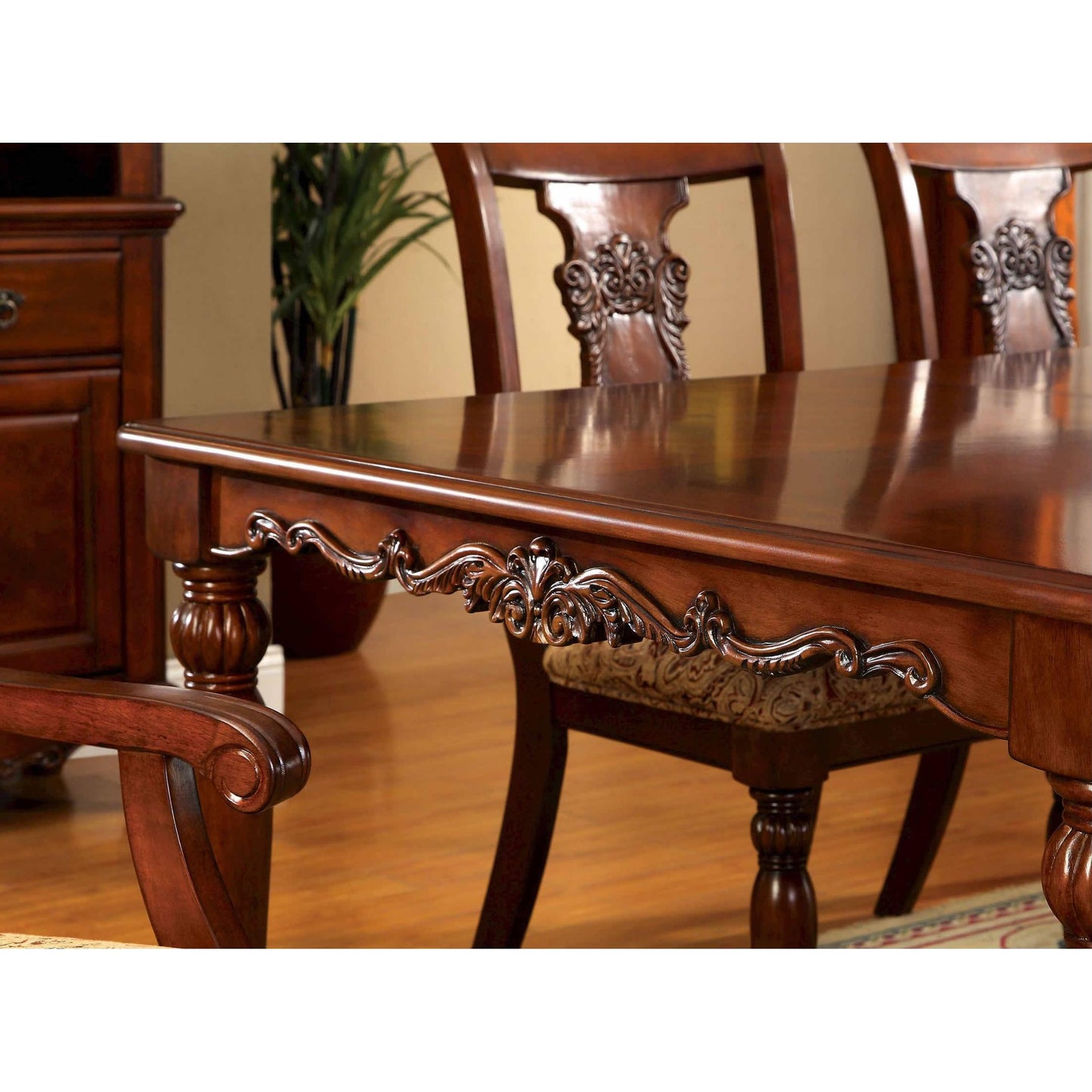  Furniture of America Seymour Dining Table CM3880T IMAGE 3