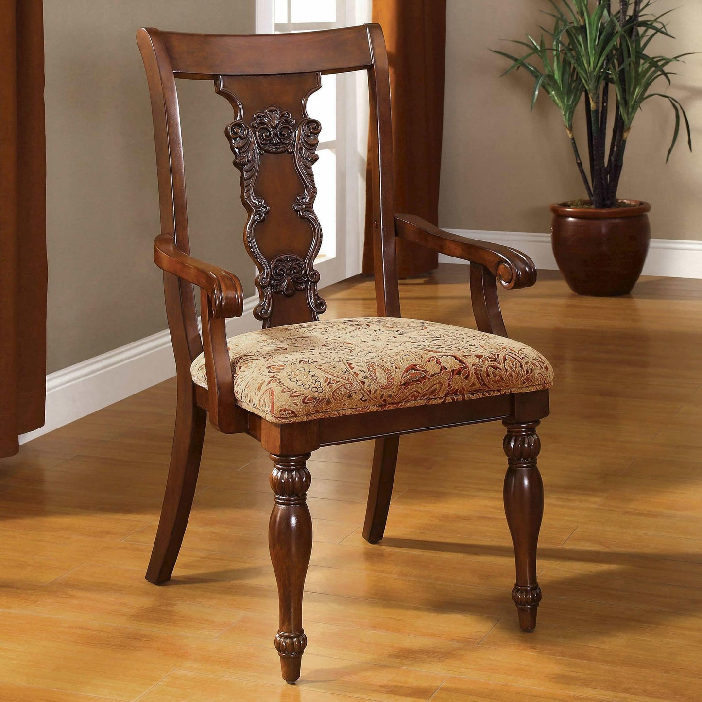  Furniture of America Seymour Arm Chair CM3880AC-2PK IMAGE 2