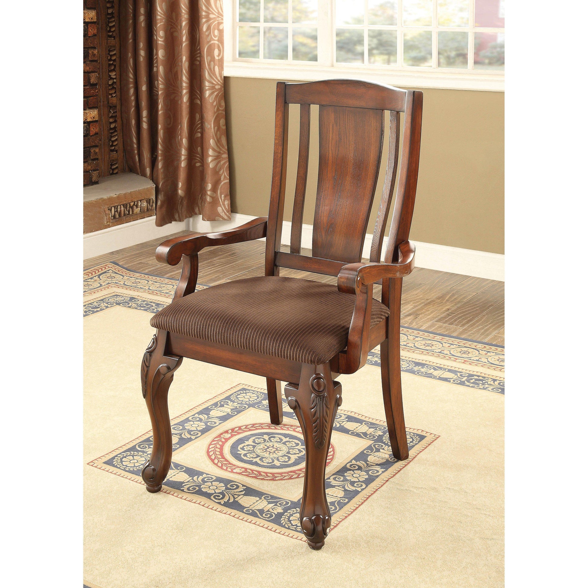  Furniture of America Johannesburg I Arm Chair CM3873AC-2PK IMAGE 2