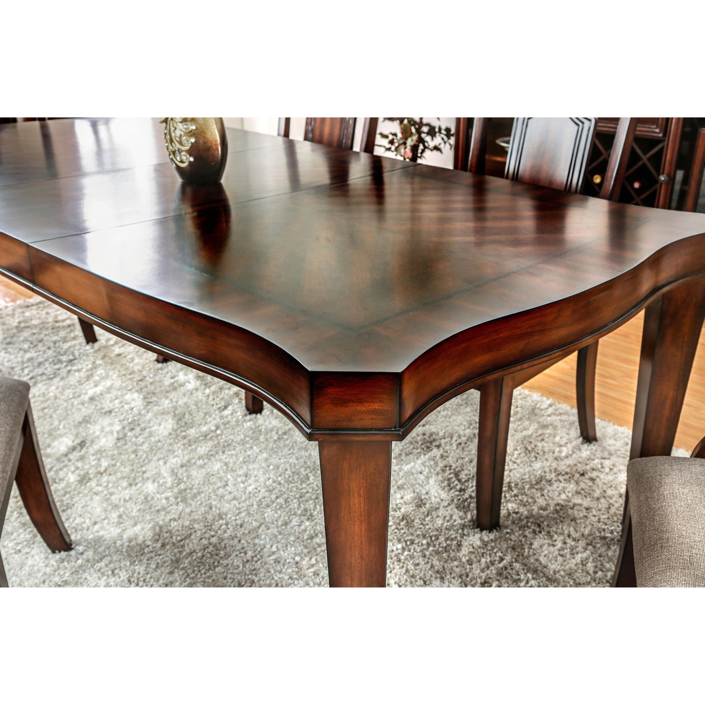  Furniture of America Stevensville Dining Table CM3875T IMAGE 2