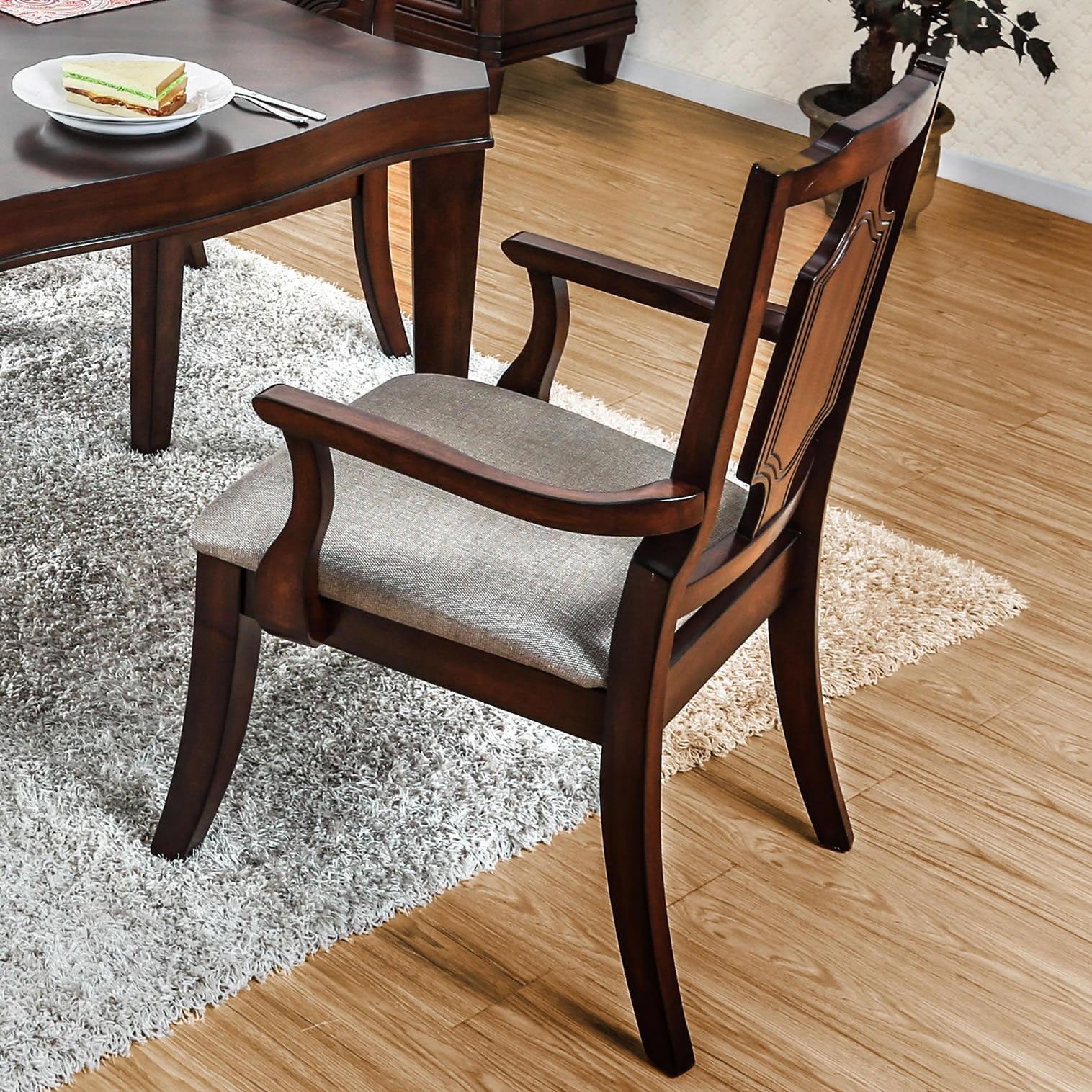  Furniture of America Stevensville Arm Chair CM3875AC-2PK IMAGE 2