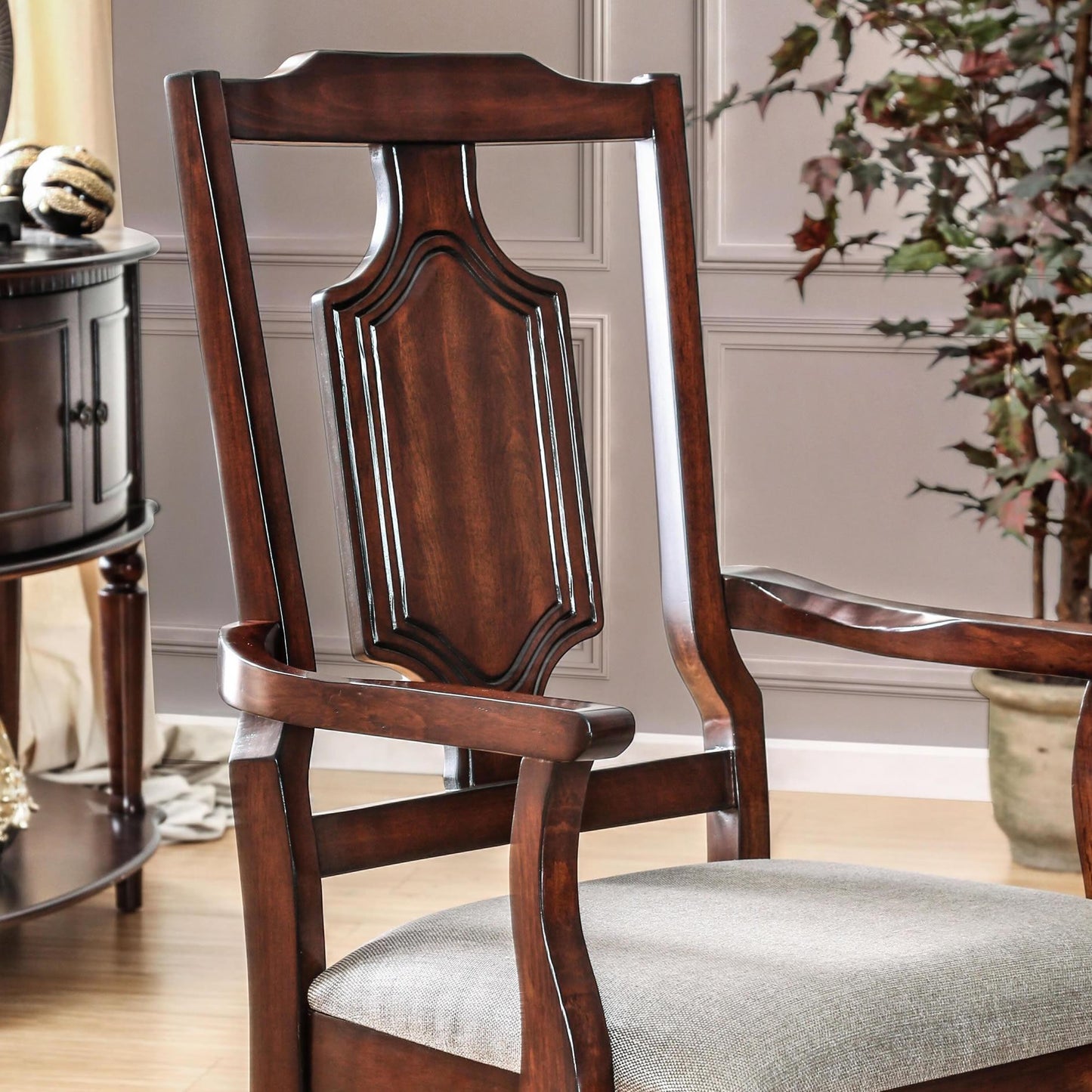  Furniture of America Stevensville Arm Chair CM3875AC-2PK IMAGE 4