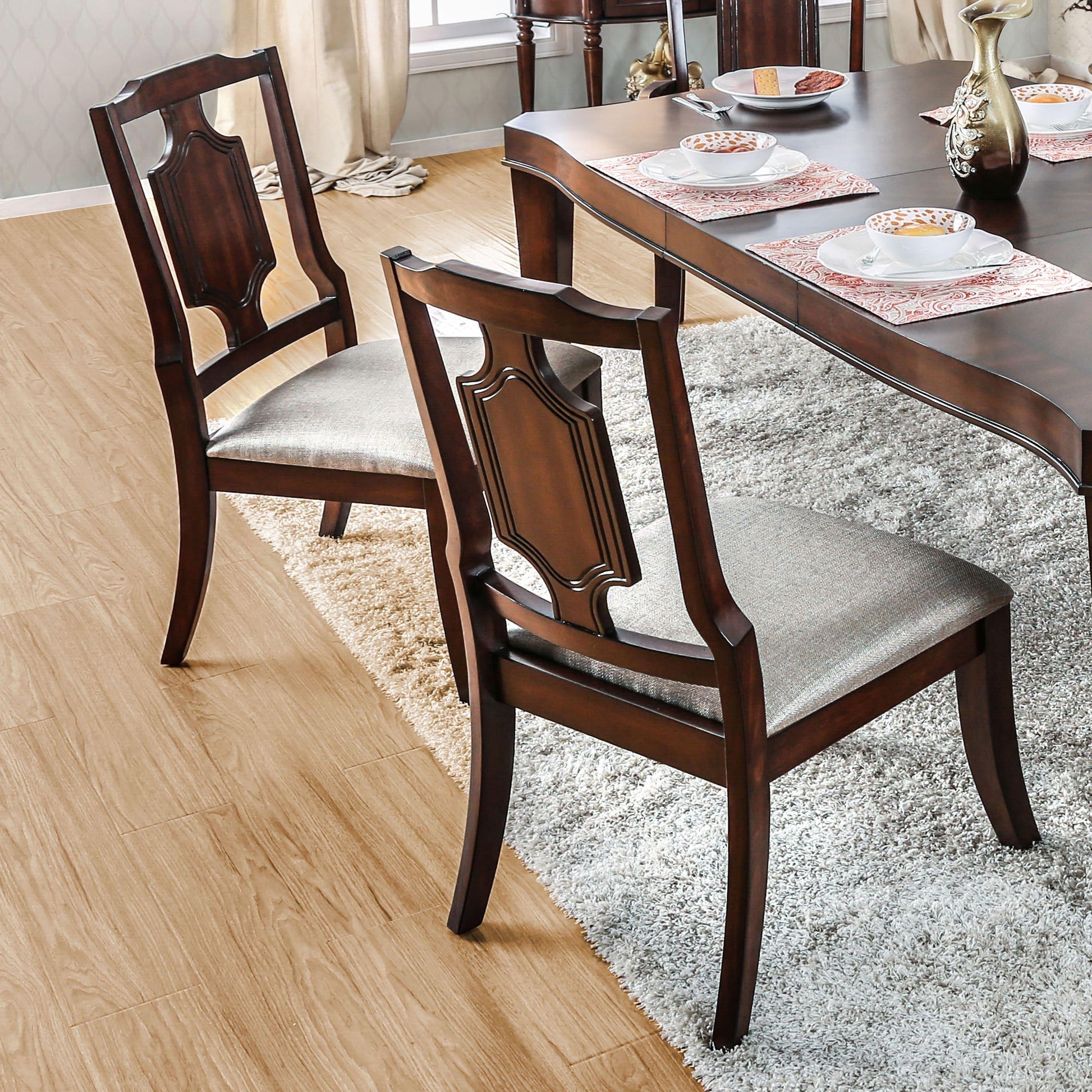  Furniture of America Stevensville Arm Chair CM3875SC-2PK IMAGE 1