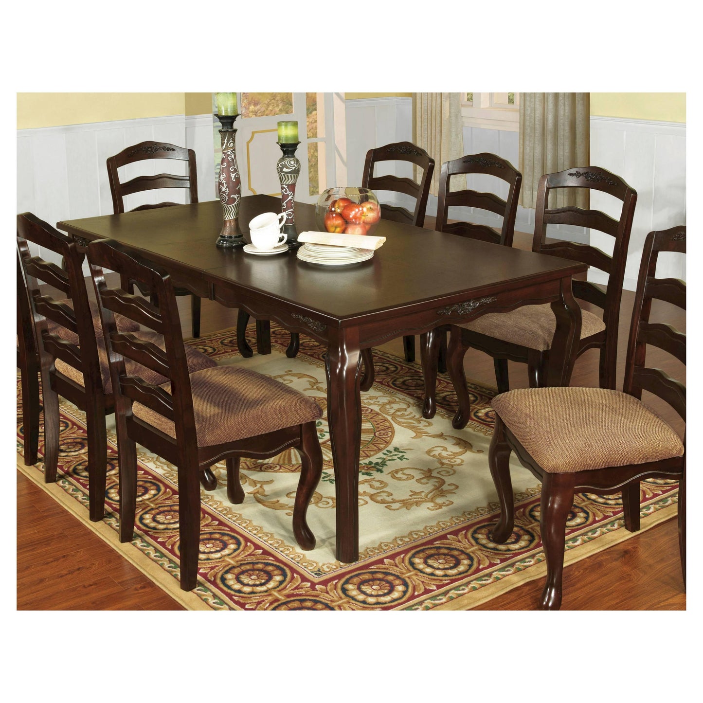  Furniture of America Townsville Dining Table CM3109T-78 IMAGE 2